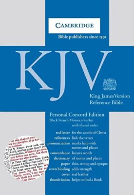 KJV Personal Concord Reference Edition Indexed-image