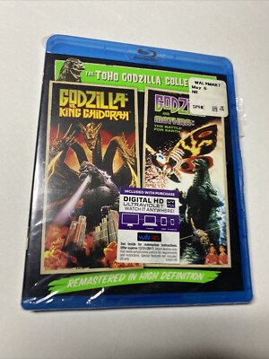 Godzilla and Mothra/Godzilla Vs. King Ghidora Blu-ray Disc, 2014 NEW-image