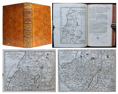 1779 Holy Bible Deuteronomy, Joshua, Judges & Ruth Text in Latin & French 3 Maps-image