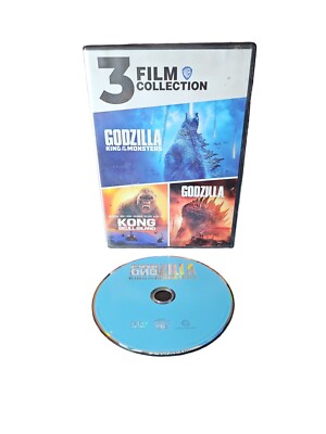 Godzilla / Kong: Skull Island / Godzilla: King of the Monsters (DVD)-image