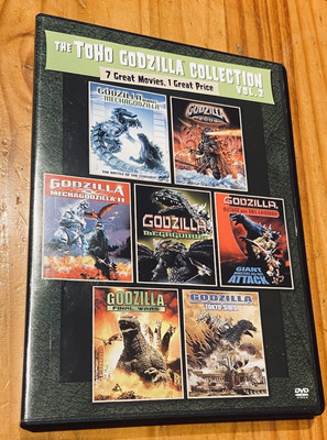 The Toho Godzilla Collection: Volume 2 (DVD) 4-Disc Set Tested and Working-image