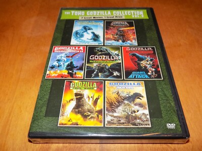THE TOHO GODZILLA COLLECTION VOL. 2 7 Movies Monster Volume Two DVD SET NEW-image