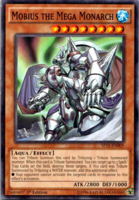 Mobius the Mega Monarch (Shatterfoil) SP15-EN009 Yu-Gi-Oh! LP 1st Edition-image