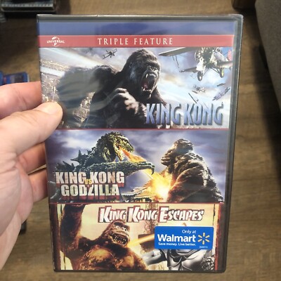 KING KONG 2005 + KING KONG VS GODZILLA + KING KONG ESCAPE, Ripped Plastic-image