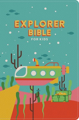 CSB Explorer Bible for Kids, Underwater Adventure Leathertouch, Indexed: Placing-image
