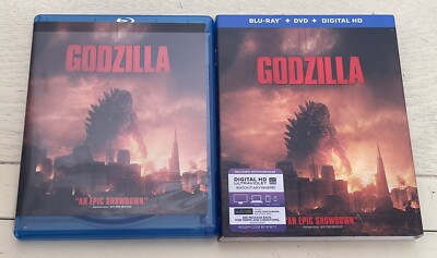 Godzilla (Blu-ray) - Blu-ray By Aaron Taylor-Johnson w/ Slip Cover-image