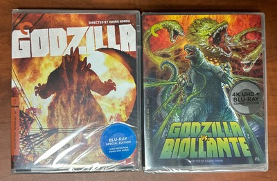 Godzilla vs. Biollante (4K UHD + BD) and Godzilla (BD) Criterion, New/Sealed-image
