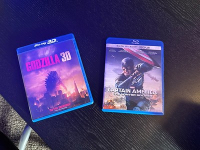 Godzilla and Captain America 3D Blu-ray’s-image