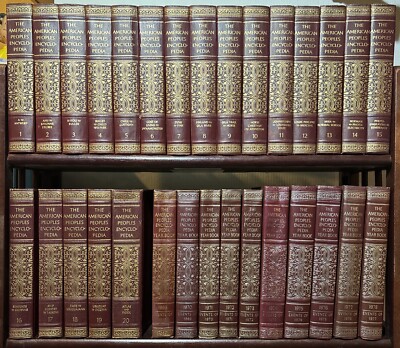 30 The American Peoples Encyclopedia 1968 Complete 20 Volume Set + 1969-78 Yrbks-image