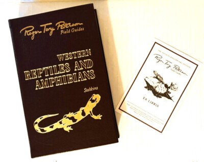 Western Reptiles & Amphibians Roger Tory Peterson Field Guide w/ Bookplate-image