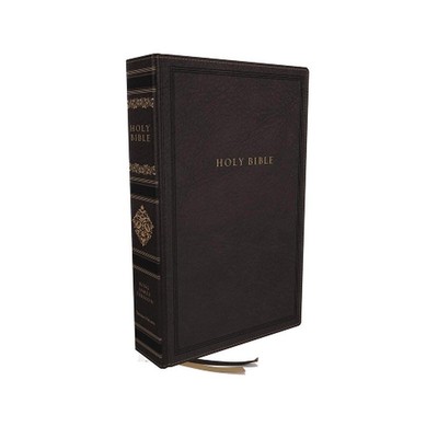 KJV, Personal Size Reference Bible, Sovereign Collection, Leathersoft, Black, Re-image