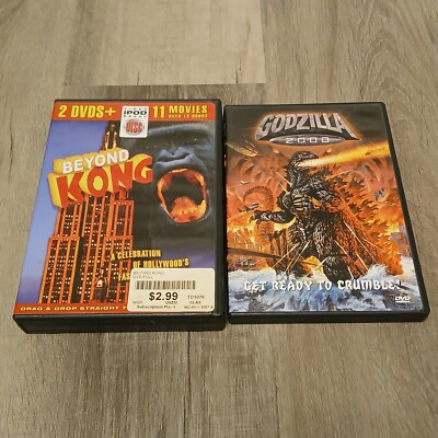 DVD Bundle Beyond Kong & Godzilla 2000-image