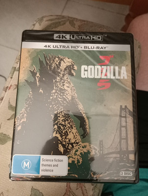 Godzilla | Blu-ray + Uhd Bryan Cranston Brand New Sealed Monsterverse-image
