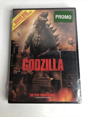 Godzilla Movie Promo Version 2-Disc DVD Set (2014) Sealed BRAND NEW Bonus Disc-image