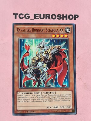 XX-SABER BOGGART KNIGHT ● YUGIOH ● SP15 ● SHATTERFOIL ● ITALIAN ● NM ● #2729-image