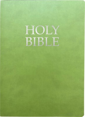 Kjver Holy Bible, Large Print, Olive Ultrasoft: (King James Version Easy Read, R-image