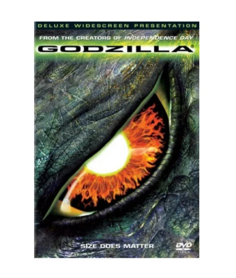 Godzilla (1998) - DVD - Good Condition ENGLISH Region 1 NTSC-image
