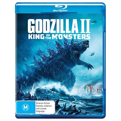 GODZILLA II 2 - King Of The Monsters (Blu-Ray) Brand New & Sealed - Region B-image