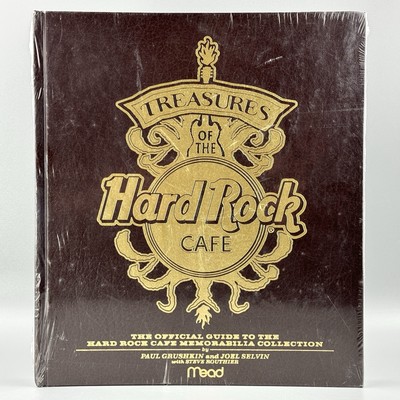 Treasures of the Hard Rock Cafe (2001 Hardcover Book) Official Guide Memorabilla-image