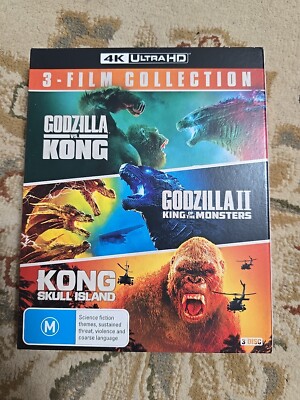 Godzilla & Kong | Uhd : 3-Film Collection (Box Set, Blu-ray, 2021)-image