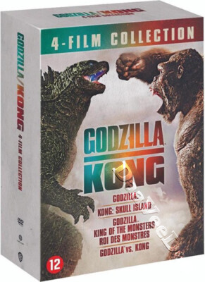 Godzilla / Kong Collection NEW PAL Cult 4-DVD Boxset Gareth Edwards-image