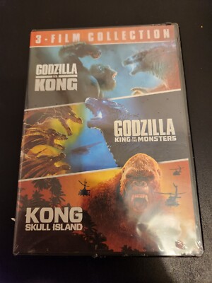 Godzilla vs Kong, Godzilla King of the Monsters, Kong Skull Island, 3 Film C.-image