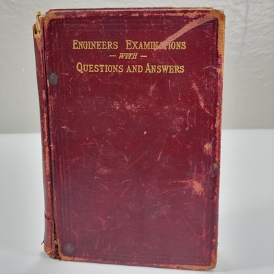 Engineers Examinations with Questions and Answers 1901 Hawkins Aid-image