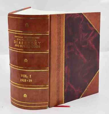 Universal Naturopathic Encyclopedia, Directory And Buyers' Guide [Leather Bound]-image