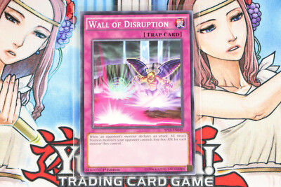 Yugioh Trap Card Wall of Disruption SP15-EN049 1st Ed Common-image