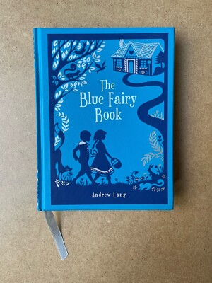 The Blue Fairy Book - by Andrew Lang Leatherbound Hardcover NEW-image