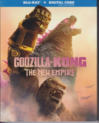 Godzilla X Kong: the New Empire / Blu-Ray + Digital Code / New & Sealed-image