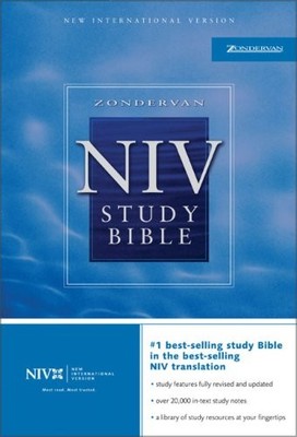 ZONDERVAN NIV STUDY BIBLE *Excellent Condition*-image