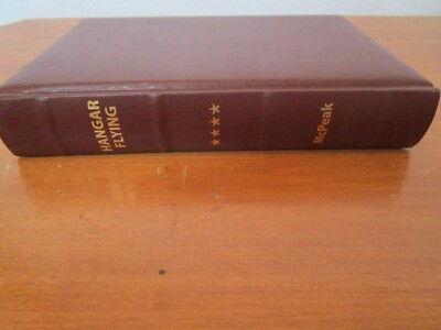 General Merrill McPeak HANGAR FLYING Signed 1st Leatherbound - U.S Air Force.-image