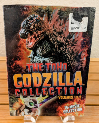 The Toho Godzilla 13- Movie Collection  Volumes 1 & 2   New Factory Sealed-image