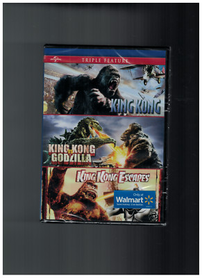 TRIPLE FEATURE /KING KONG (P.Jackson) KING KONG VS GODZILLA / KING KONG ESCAPES-image