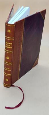 Malleus maleficarum 1486 [Leather Bound]-image