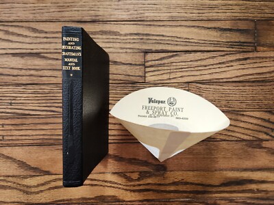 1949 Audel Painting And Decorating Craftsman's Manual And Text Book Excellent-image