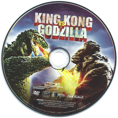 King Kong Vs. Godzilla 1962 (DVD, 2005) Just the SCI-FI Disc, FREE SHIPPING USA-image