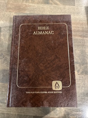 The Bible Almanac  Old-Time Gospel Hour Edition 1980 Falwell Vintage-image