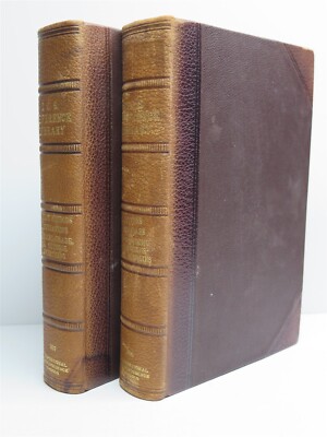 International Correspondence Schools lot of 2 leather-bound books 1909 HC-image