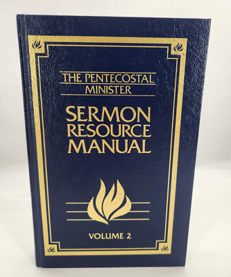 Pentecostal Minister's Sermon Resource Manual Vol II 1988 hardcover-image