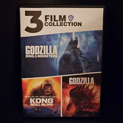 3 Film Collection- King Kong - Godzilla - DVD - 3 Disc Set-image