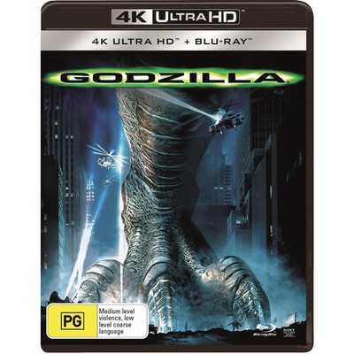 Godzilla 4K Ultra HD + Blu-ray | 1998 Version | Matthew Broderick | Region Free-image