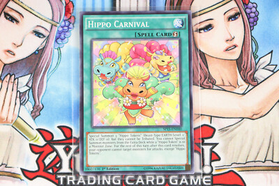 Yugioh Spell Card Hippo Carnival SP15-EN040 1st Edition Common-image