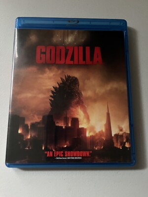 Godzilla (Blu-ray/DVD,2014,2-Disc Set) Like New Condition-image