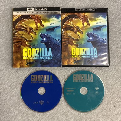 Godzilla: King of the Monsters (4K Ultra HD, Blu Ray, 2019) w/ Slipcover-image