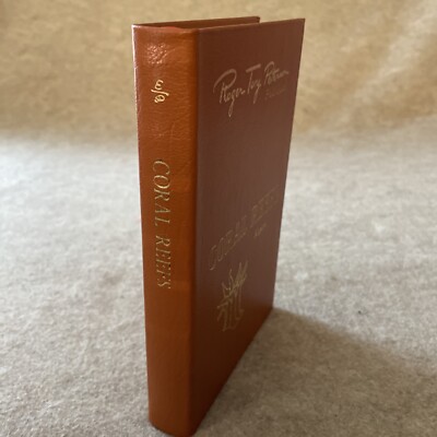 Easton Press Roger Tory Peterson Field Guide Coral Reefs NEAR MINT Condition ND-image