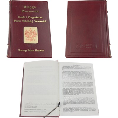 The Book of Mormon (Polish, 1981) – Custom Leather Bound – LDS Scriptures-image