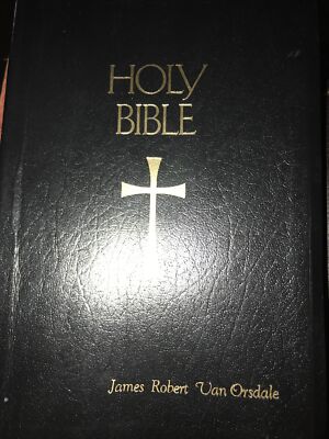 Holy Bible New American Bible Catholic Bible Press 9053 NBK Copyright 1987. Vint-image