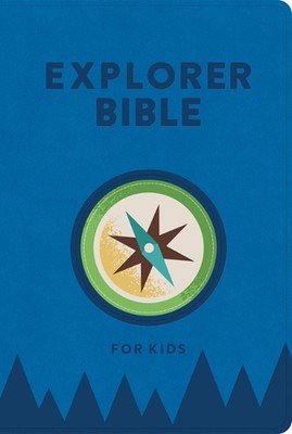 KJV Explorer Bible for Kids, Royal Blue Leathertouch: Placing God's Word in the -image